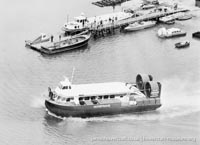 AP1-88 hovercraft on the Solent